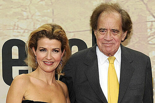 Wenn er einen neuen Film vorstellt, kommt sie gern vorbei: Anne-Sophie Mutter und Arthur Cohn.