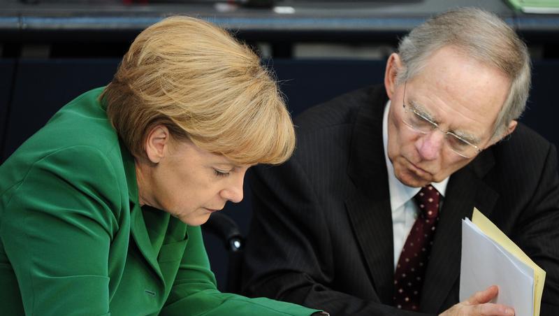Bundeskanzlerin Angela Merkel und Bundesfinanzminister Wolfgang Schäuble Bundeskanzlerin Angela Merkel und Bundesfinanzminister Wolfgang Schäuble