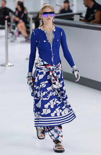 Chanel präsentiert seine neueste Kollektion in Paris