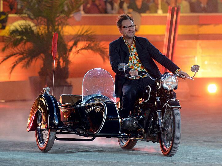 Das ist mal ein Auftritt: Comedian Paul Panzer.