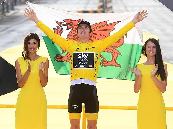 Geraint Thomas gewinnt als erster Waliser die Tour de France.