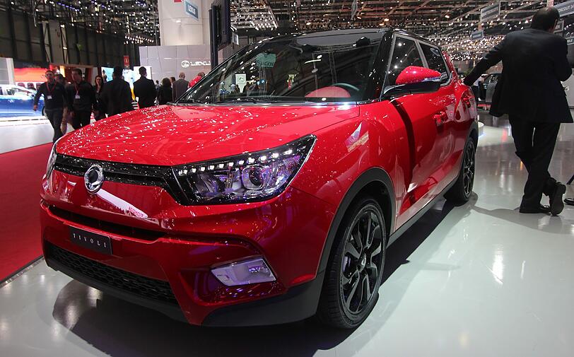 Neues Einstiegsmodell von Ssangyong: Der Tivoli startet im Sommer, die Preise sollen bei unter 17 000 Euro beginnen.