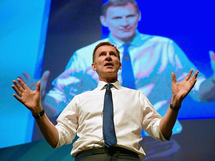 Jeremy Hunt, Außenminister von Großbritannien, ist im Rennen um die Nachfolge von May.