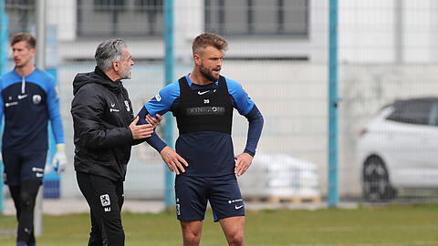 Bekam im Training einen Schlag ab: Sechzig-Kicker Yannick Deichmann.