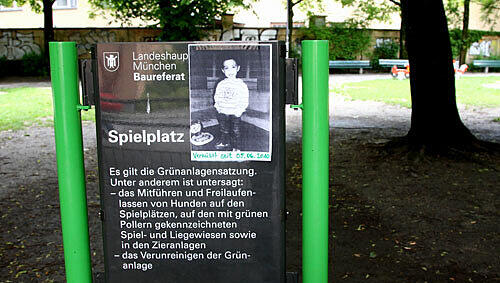 Mit Fotos suchten Polizei und Angehörige nach dem kleinen Tugra Mit Fotos suchten Polizei und Angehörige nach dem kleinen Tugra
