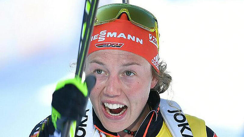 Laura Dahlmeier könnte mit Erfolgen in Sprint und Verfolgung in Kontiolahti den Sieg im Gesamtweltcup erringen.