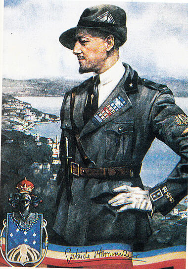 Gabriele D'Annunzio.