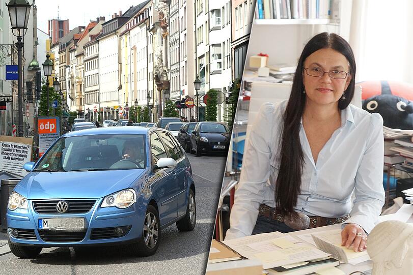 Stadtbaurätin Elisabeth Merk will, dass nur noch Anwohner und Zulieferer mit dem Auto in die Altstadt fahren dürfen.