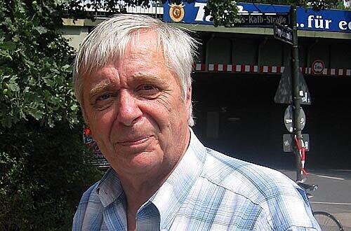 Peter Altschmied: Er liegt mit der Stadt und der Polizei seit langem im Clinch.