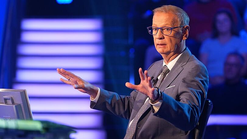 Moderator G&uuml;nther Jauch geht in eine neue "3-Millionen-Euro-Woche" bei "Wer wird Million&auml;r?".