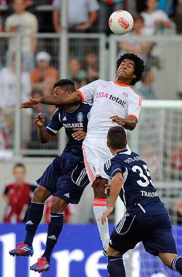 Die Bayern haben den Kick gegen die Paulaner Traumelf beim Paulaner Cup des Südens mit 15:0 gewonnen - die Bilder vom Spiel!