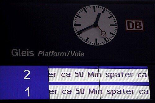 Bei 50 Minuten Verspätungen gibt's meist noch kein Geld zurück