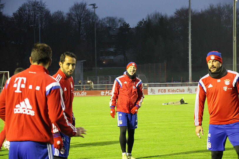 Vorbereitungen für die Rückrunde: Der FC Bayern startet ins Training. Die AZ war dabei. Die Bilder...