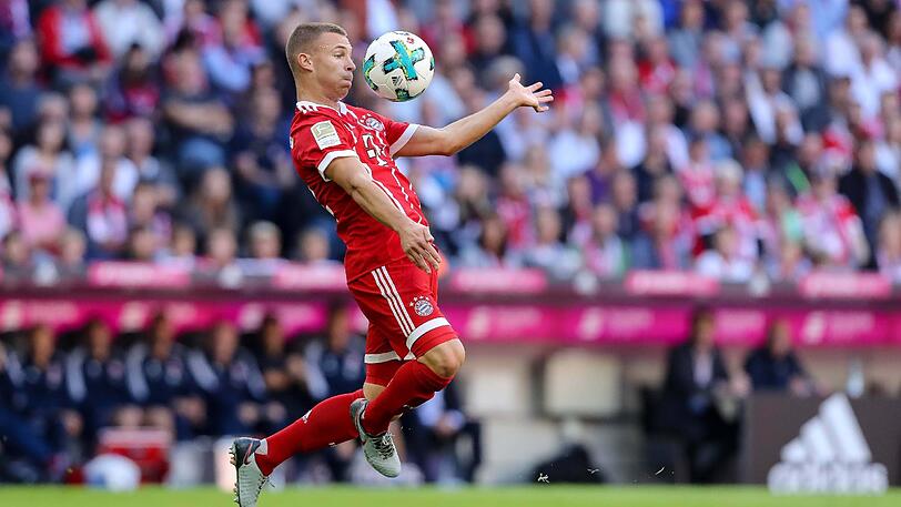 JOSHUA KIMMICH NOTE 2: Trieb über die rechte Seite immer wieder an, schlug gute Ecken - und traf nach Coman-Pass sehenswert per Hacke zum 5:0-Endstand. Agierte sonst etwas defensiver als David Alaba auf der anderen Seite.