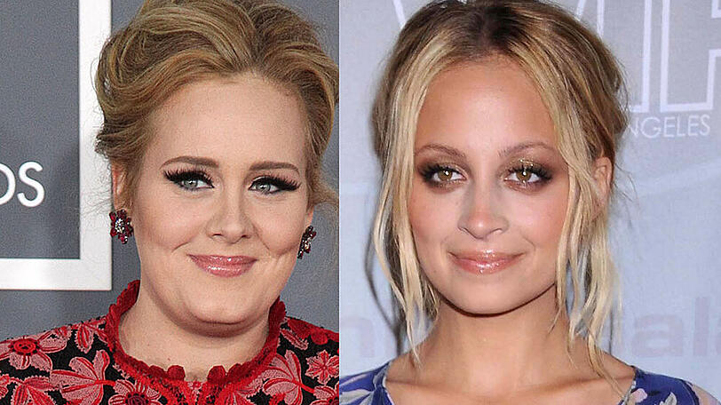 Adele (li.) und Nicole Richie sind beste Freundinnen.