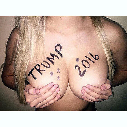 Babes for Trump: Diese Schönheiten wollen Donald Trump zur US-Präsidentschaft verhelfen.
