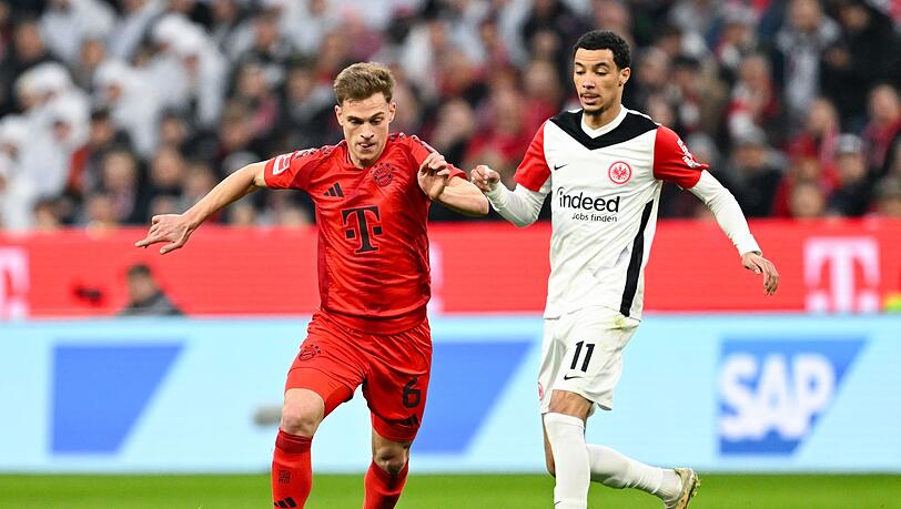 Palhinha musste den begehrten Platz neben Bayern-Leader Joshua Kimmich (l) unfreiwillig abgeben. Palhinha musste den begehrten Platz neben Bayern-Leader Joshua Kimmich (l) unfreiwillig abgeben.