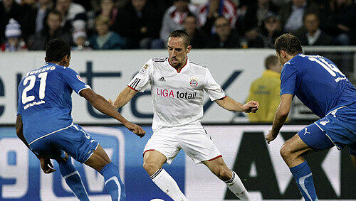 Endlich wieder "spielfit", wie Louis van Gaal das nennt: Franck Ribery.