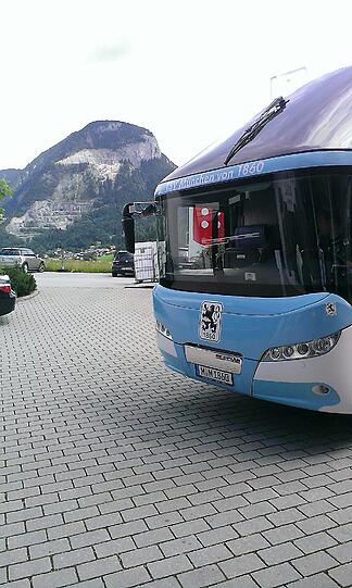 Am Montag kamen die Löwen zum Trainingslager in Bad Häring an. Die ersten Bilder!