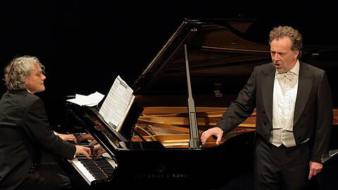 Christian Gerhaher und Gerold Huber im Prinzregententheater.