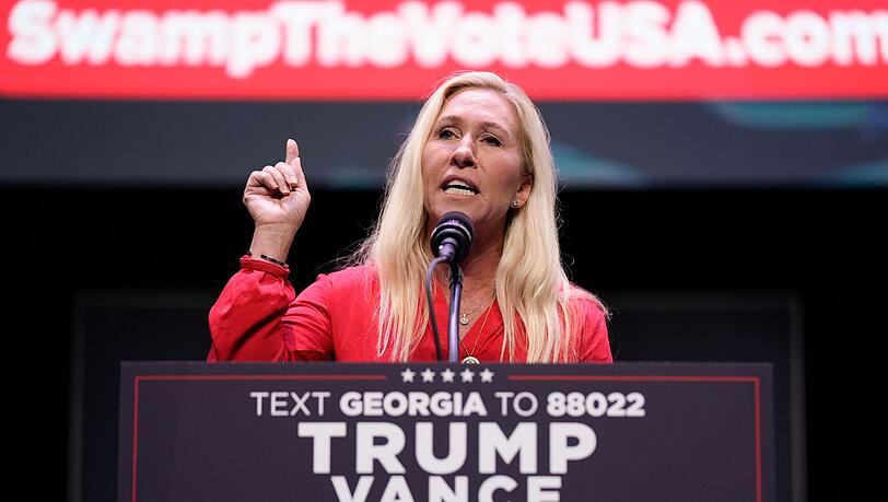 Vergangenes Jahr machte die Hardlinerin noch eifrig Wahlkampf für Trump. (Archivbild)