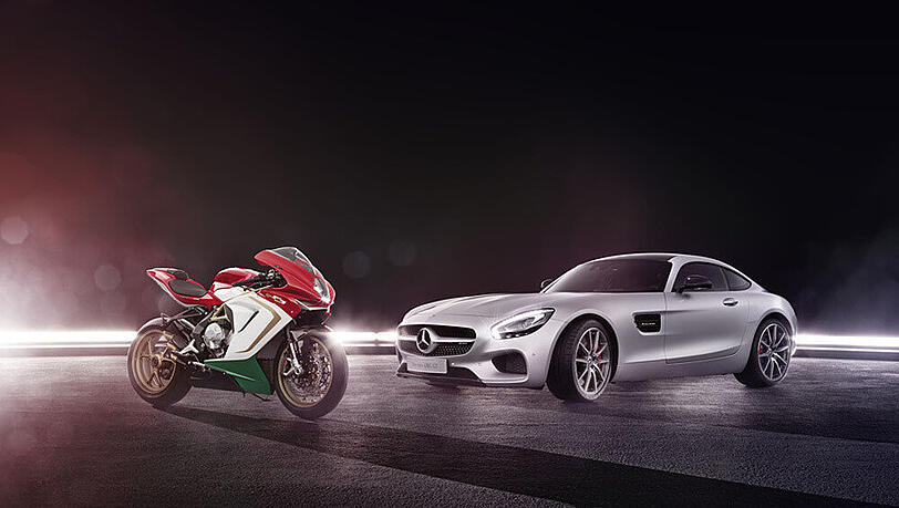 Spätzle-Spaghetti-Connection: Mercedes-AMG und MV Agusta Spätzle-Spaghetti-Connection: Mercedes-AMG und MV Agusta