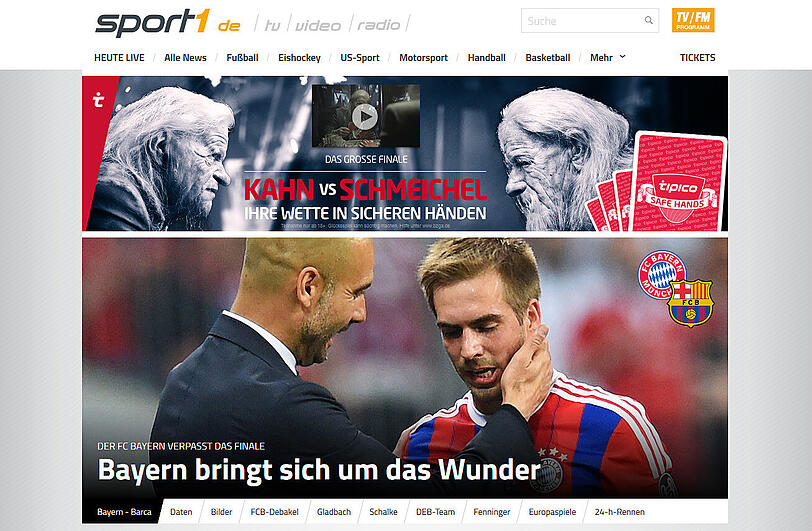 Die internationalen Pressestimmen 3:2-Sieg des FC Bayern gegen Barcelona.