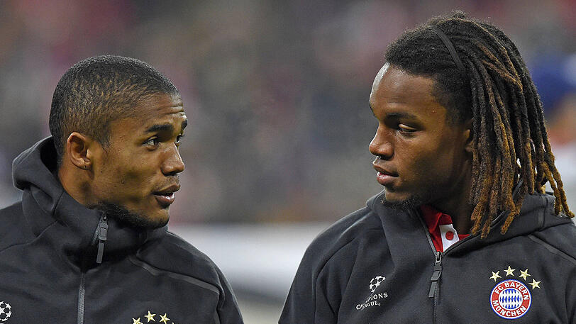 Sind ihre Tage beim FC Bayern gezählt? Douglas Costa (links) und Renato Sanches.