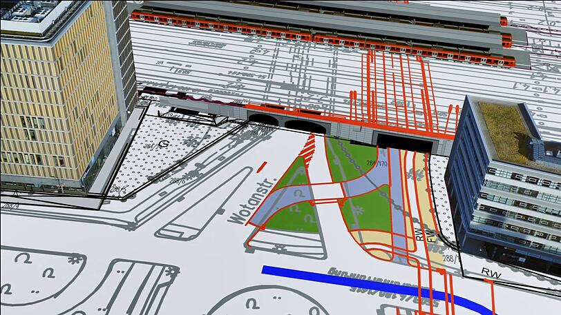 Der Laimer Bahnhof soll fit gemacht werden für die zweite S-Bahn-Stammstrecke. 