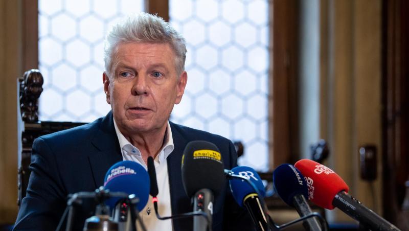 Dieter Reiter (SPD), Oberbürgermeister der Stadt München, bei einer Pressekonferenz zur aktuellen Corona-Situation. (Archivbild)