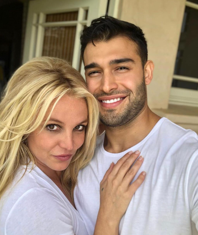 Glücklich: Britney Spears und Sam Asghari Glücklich: Britney Spears und Sam Asghari