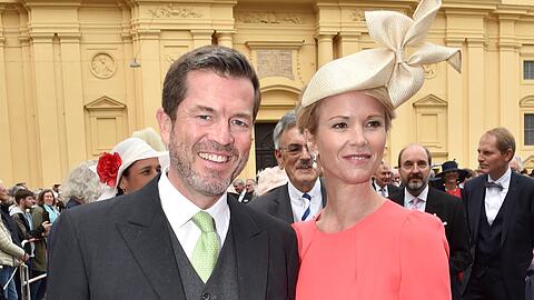 Karl Theodor zu Guttenberg und Noch-Ehefrau Stephanie