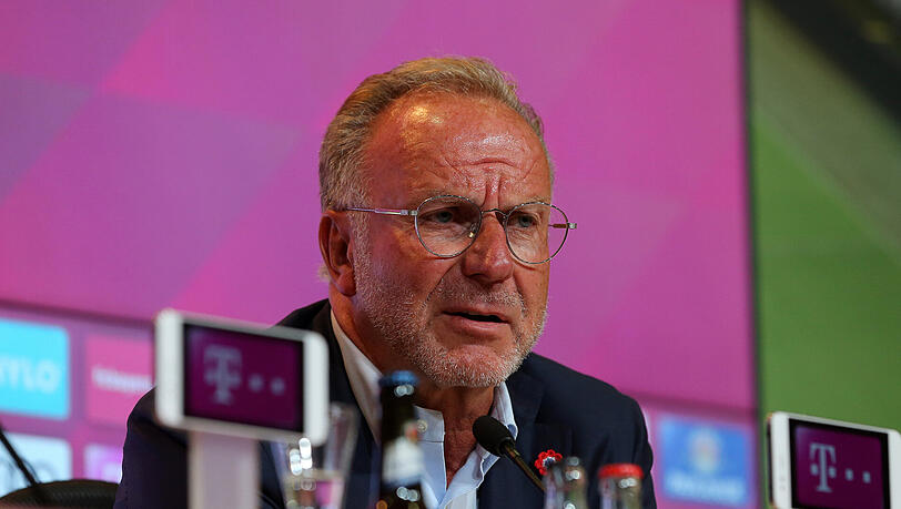 Vorstandsvorsitzender des FC Bayern: Karl-Heinz Rummenigge. Vorstandsvorsitzender des FC Bayern: Karl-Heinz Rummenigge.