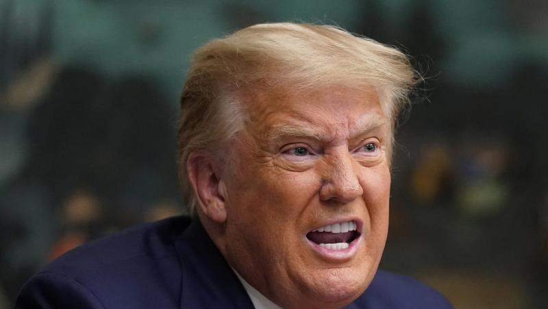US-Präsident Donald Trump bleibt dabei: "Das war eine manipulierte Wahl. 100 Prozent.".
