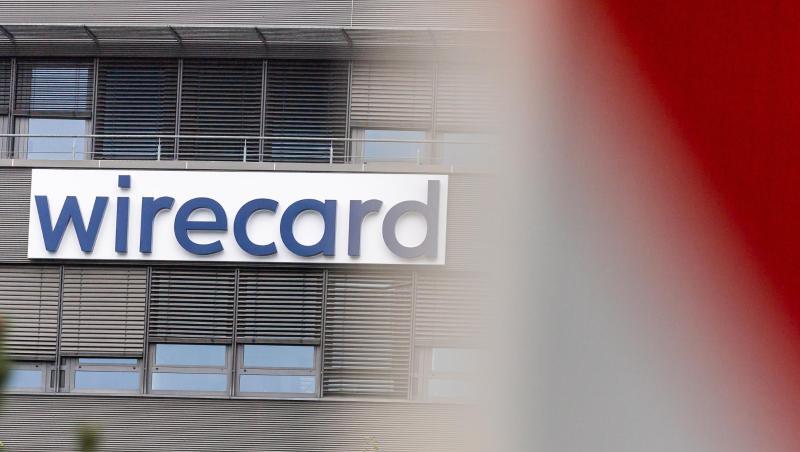 Der Schriftzug von Wirecard.