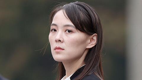 Kim Yo Jong, Schwester von Nordkoreas Machthaber Kim Jong Un, weist jegliche Verantwortung ihres Landes f&uuml;r den Vorfall zur&uuml;ck.