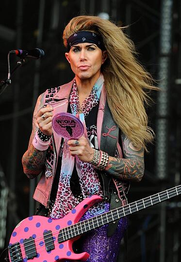 Glam-Rock vom Feinsten: "Steel Panther" auf dem Wacken 2014.