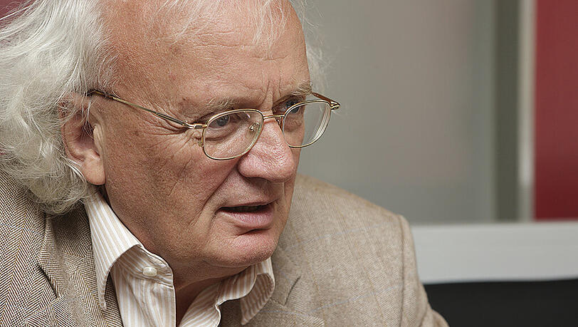 Der bekannte Komponist Wilfried Hiller. Der bekannte Komponist Wilfried Hiller.