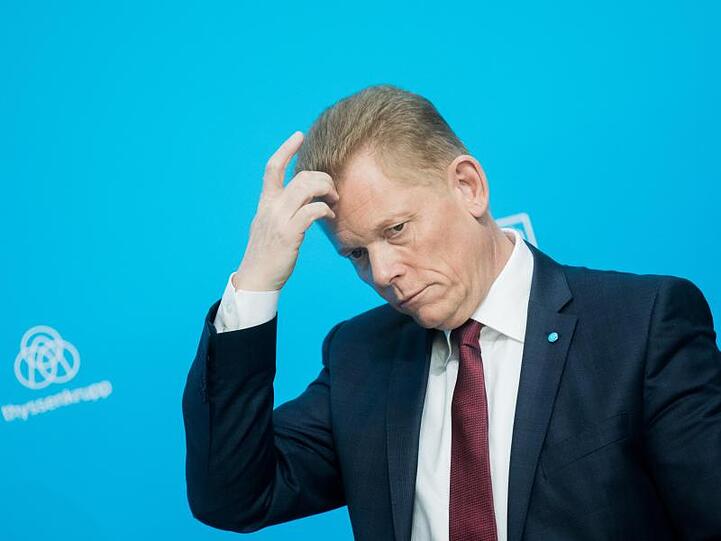 Der bisherige Thyssenkrupp-Chef Guido Kerkhoff.
