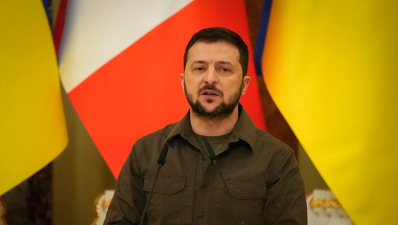 Der ukrainische Präsident Wolodymyr Selenskyj empfing Politiker aus aller Welt in Kiew.