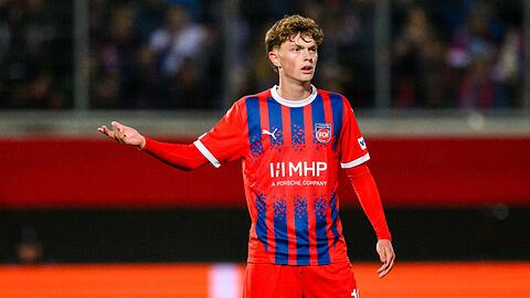 Wichtig für Heidenheim - und jetzt auch für U21? Paul Wanner.