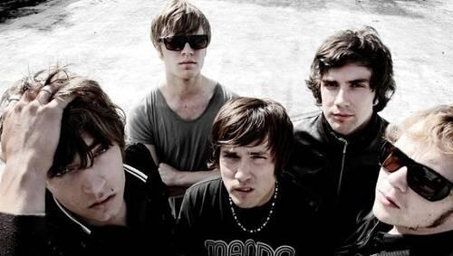 Am 16. Oktober in der Arena: Gustaf Norén, Björn Dixgaard, Carl-Johan Fogelklou, Mats Björke und Samuel Giers (v. li.) von Mando Diao. Am 16. Oktober in der Arena: Gustaf Norén, Björn Dixgaard, Carl-Johan Fogelklou, Mats Björke und Samuel Giers (v. li.) von Mando Diao.