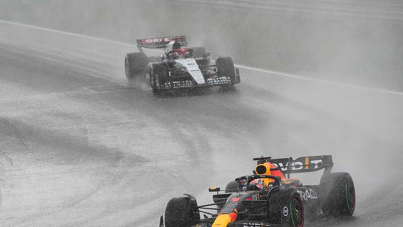 Starker Regen sorgte in Zandvoort für Unterbrechungen.