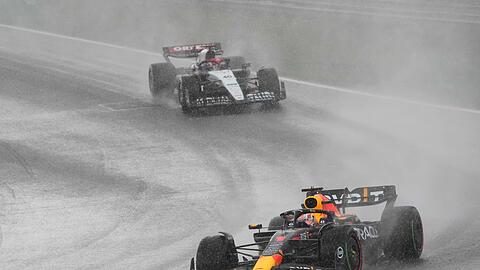 Starker Regen sorgte in Zandvoort für Unterbrechungen.