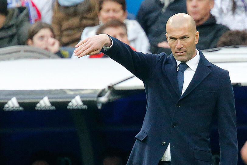 Auch die Fälle seiner Söhne, die bei Real Madrid spielen, wurden untersucht: Zinedine Zidane.