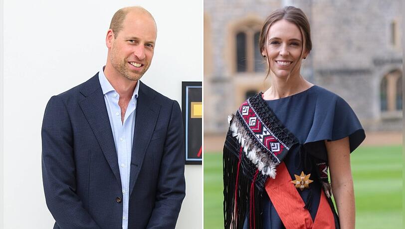 Prinz William und Jacinda Ardern, die einstige Ministerpräsidentin von Neuseeland, verbindet eine Freundschaft.