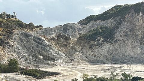 Die Region Neapel ist von einem Erdbeben erschüttert worden. Dort befindet sich ein Supervulkan, die Phlegräischen Felder. (Archivfoto)