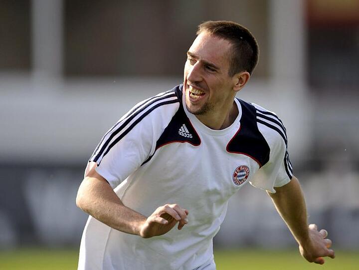 Franck Ribéry in Aktion