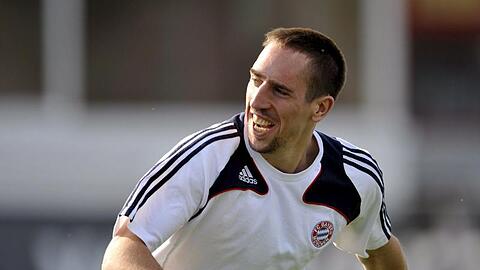 Franck Ribéry in Aktion