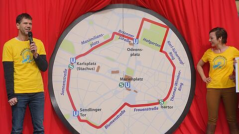 Entlang des Altstadtrings soll der Altstadt-Radlring entstehen.